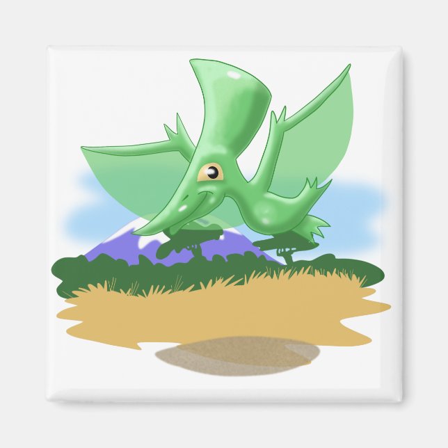 Pterosaur Magnet (Front)