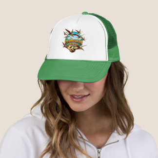 Pterosaur Patrol - Flying Dinosaur Squad Trucker Hat