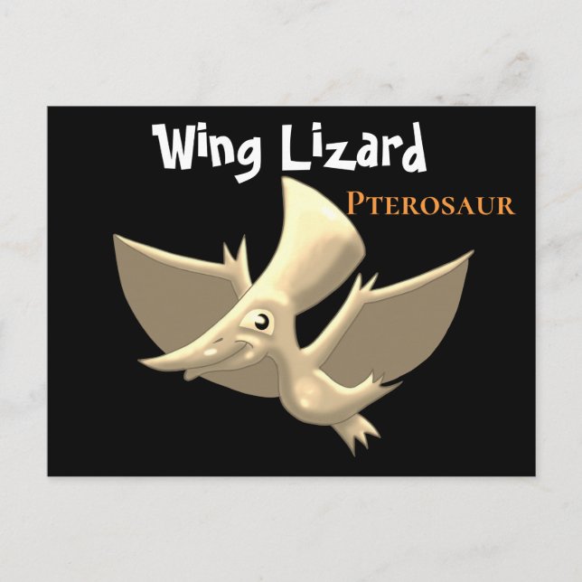 Pterosaur: Wing Lizard Postcard (Front)