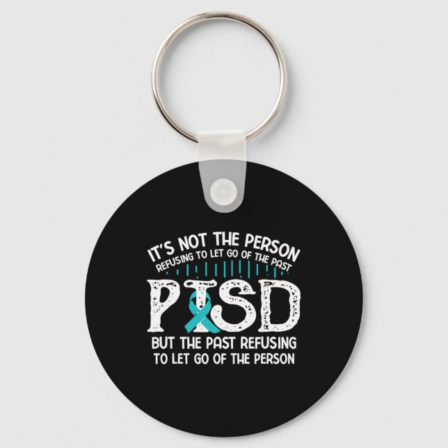 Ptsd Awareness For Supportive Individuals Mental H Keychain (Front)