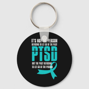 Ptsd Awareness Month Let Go Support Veterans Menta Keychain