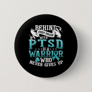 Ptsd Awareness Month _ Posttraumatic Stress Disord 2 Inch Round Button