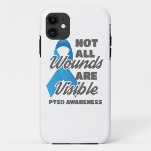 PTSD Awareness Not All Wounds Are Visible iPhone 11 Case