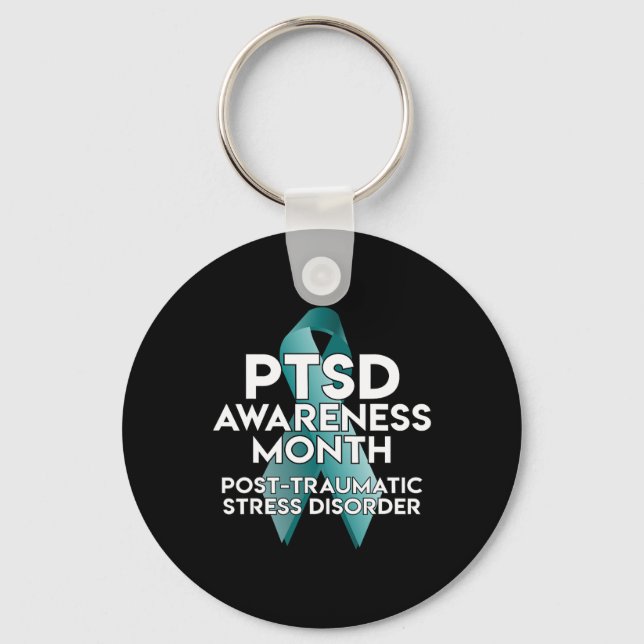 Ptsd Awareness Post Traumatic Stress Disorder  Keychain (Front)