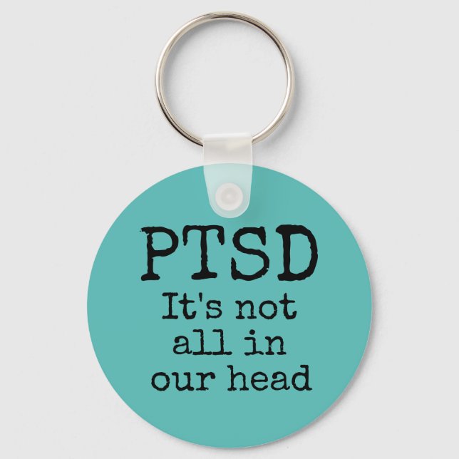 PTSD keychain (Front)