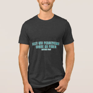 PTSD Matthew 23:14 Verse Tri-Blend Shirt