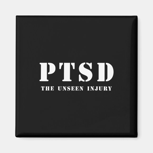 Ptsd Post Traumatic Stress Disorder - 22 Ptsd Awar Magnet (Front)