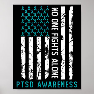 Ptsd Post Traumatic Stress Disorder Awareness Supp Poster