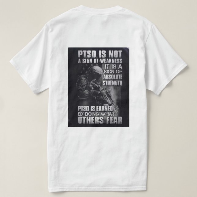 PTSD T-Shirt (Design Back)