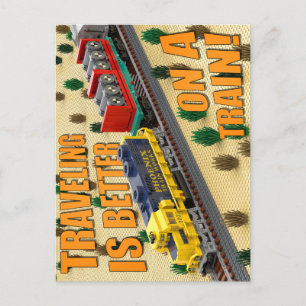 PTW GP35 Diesel Locomotive Postcard