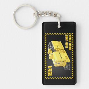 PTW Vintage Lead Lined Locomotive Keychain