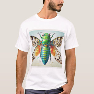 Ptycholoma Insect View 280824IREF221 - Watercolor T-Shirt