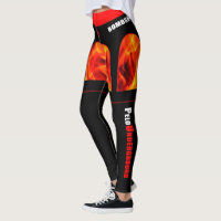 PU-BOMBSHELL "Thigh High" design leggings