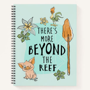 Pua & Hei Hei "There's More Beyond The Reef" Notebook