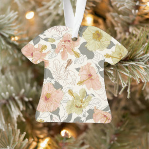 Pua Hibiscus, Reversible Māla Lani Ornament