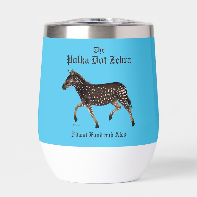 Pub anglais Polka Dot Zebra (Avant)