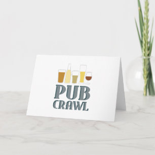 Pub Crawl Card