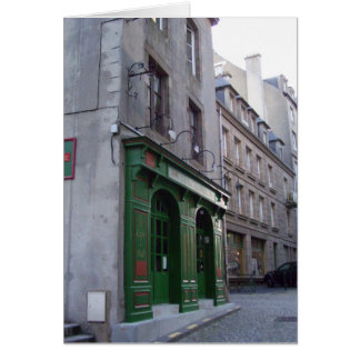 Pub irlandais dans St Malo, France