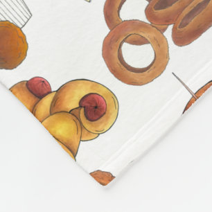 Pub Snacks Bar Food Restaurant Appetizers Foodie Fleece Blanket