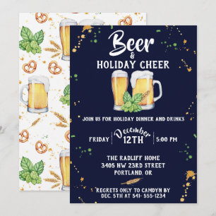 Pub Style Fête Invitation