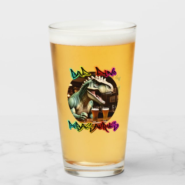 PUBASAURUS by BAD Dino Glass (Back Filled)