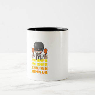 PUBG - Winner, Winner Chicken Dinner Two-Tone Coffee Mug