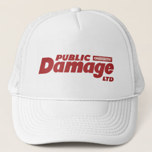 Public Damage Limited   ONEIGHTH Tokyo Original Trucker Hat
