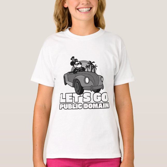 Public Domain Fun T-Shirt (Front)