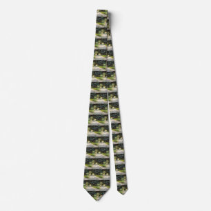 Public Garden with Couple by Vincent van Gogh Tie
