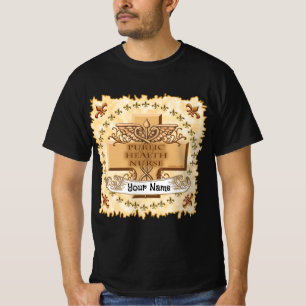 Public Health Nurse Caduceus T-Shirt