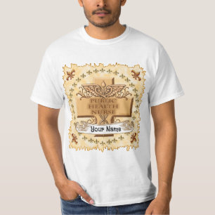 Public Health Nurse Caduceus T-Shirt