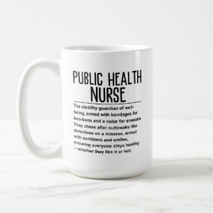 Public health nurse coffee mug
