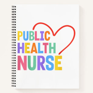 Public Health Nurse Heart Notebook