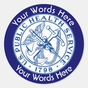 Public Health Service PHS Custom Sticker