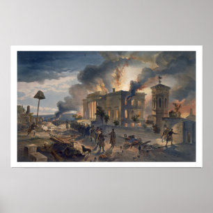 Public Library and Temple of the Winds, plate from Poster