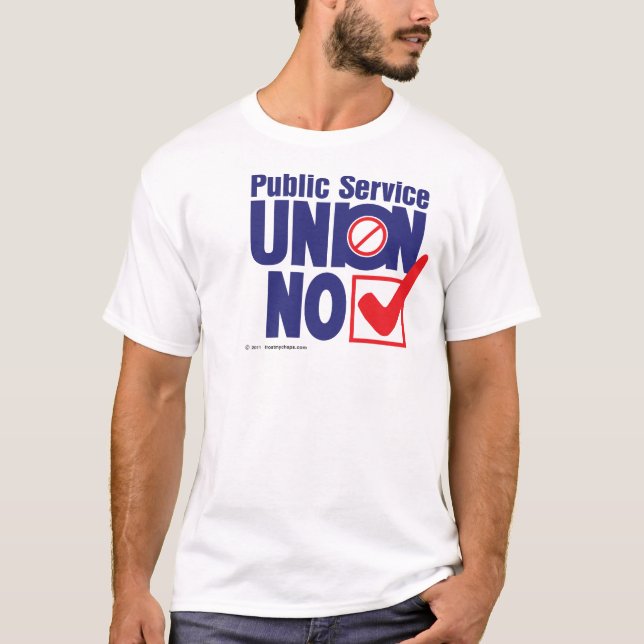 Public Service Union NO - shirt (Front)