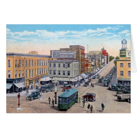 Public Square at Hagerstown Maryland Card