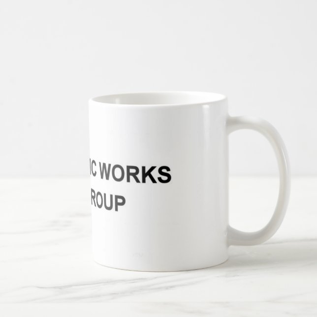 Public Works Group Mug with Large Logo (Right)