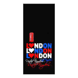 Publicitaire Carte à bâti Londres - personnaliser !