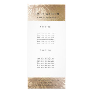 Publicitaire carte à crémaillères tropicales