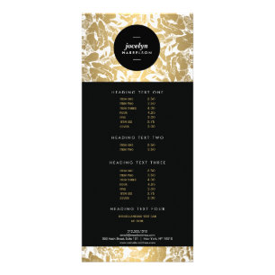 Publicitaire Carte en rack Black Circle II