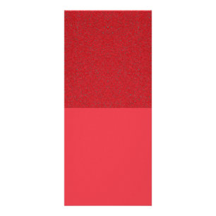 Publicitaire Carte en rack rouge à double finition de 4″×9″ (Pa