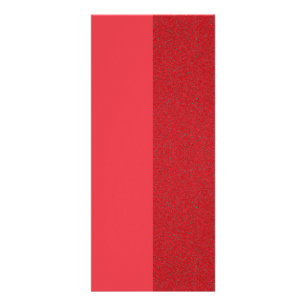 Publicitaire Carte en rack vertical rouge 4″×9″ double finition