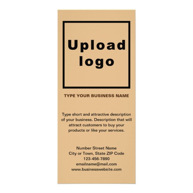 Publicitaire Carte Rack Brown (Devant)