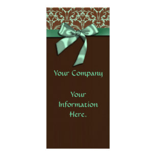 Publicitaire Carte rack Brown et verte