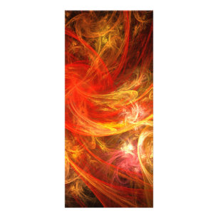 Publicitaire Carte rack d'art Abstrait Firestorm