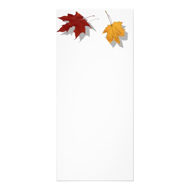 Publicitaire Carte rack d'automne (Devant)