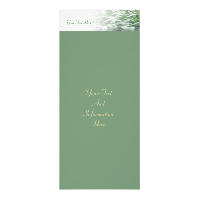 Publicitaire Carte rack de pelouse (Devant)