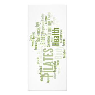 Publicitaire Carte rack Pilates Studio Tarifs