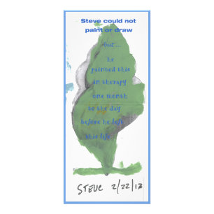Publicitaire Carte rack Steve